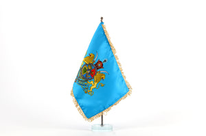 Norooz Gift Set - Lion and Sun Flags along with Blue Standard of Shahanshah