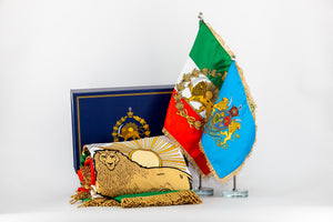 Father’s Day Gift Set - Luxury Edition - Shir-o-Khorshid - Lion & Sun Flags